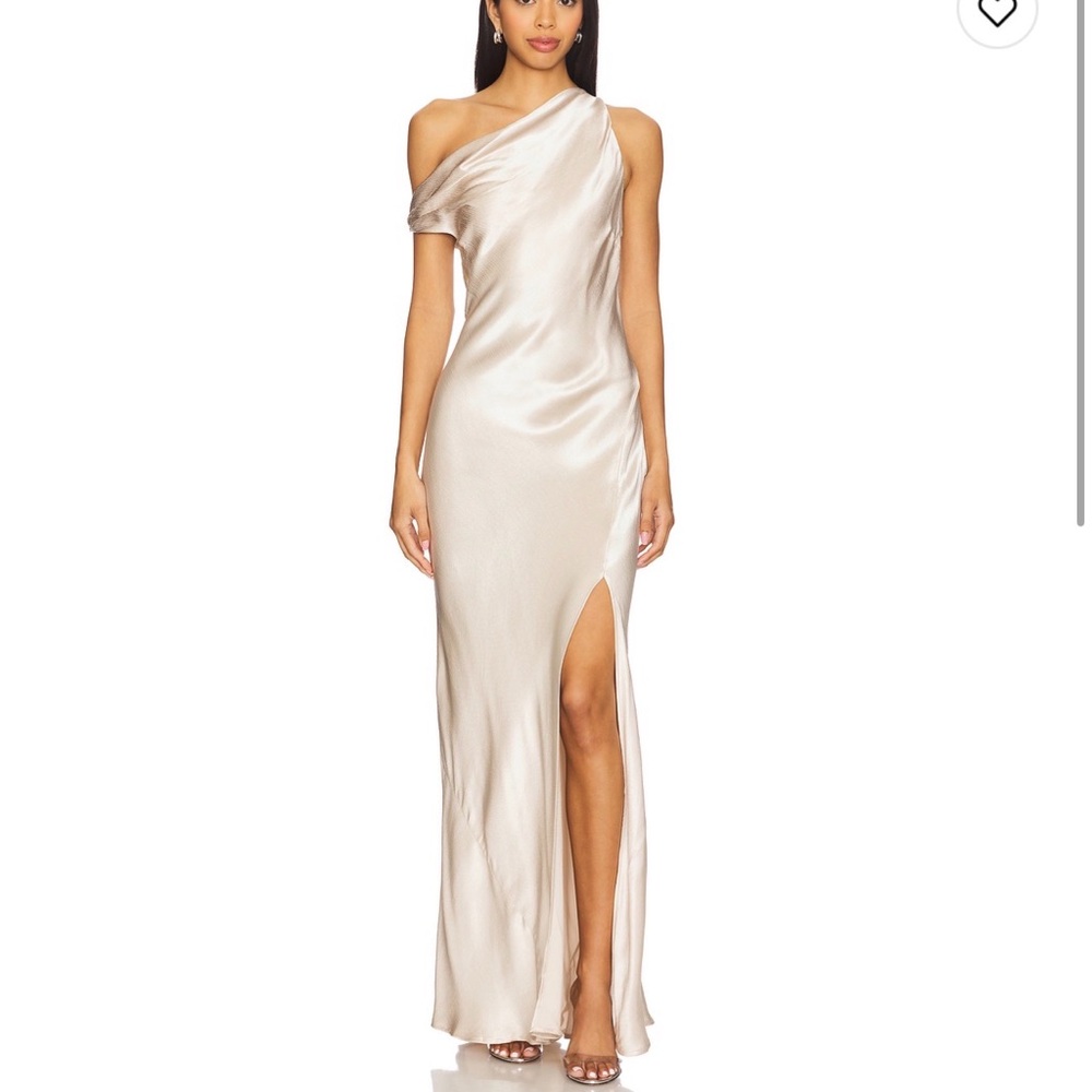 Sol Asymmetrical Dress in Sand
Bec + Bridge